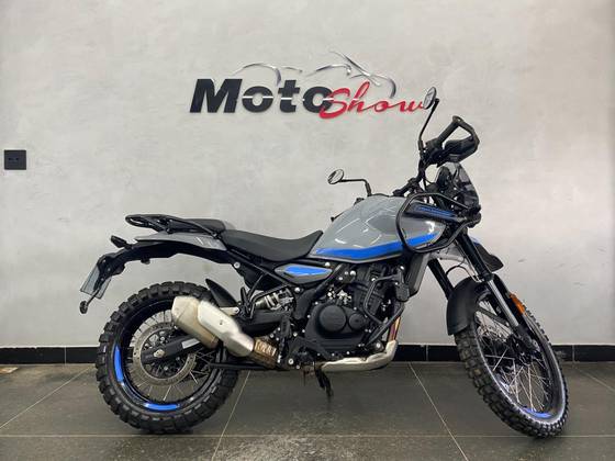 ROYAL ENFIELD HIMALAYAN 450 SLATE POPPY BLUE ROYAL ENFIELD HIMALAYAN 450 SLATE POPPY BLUE